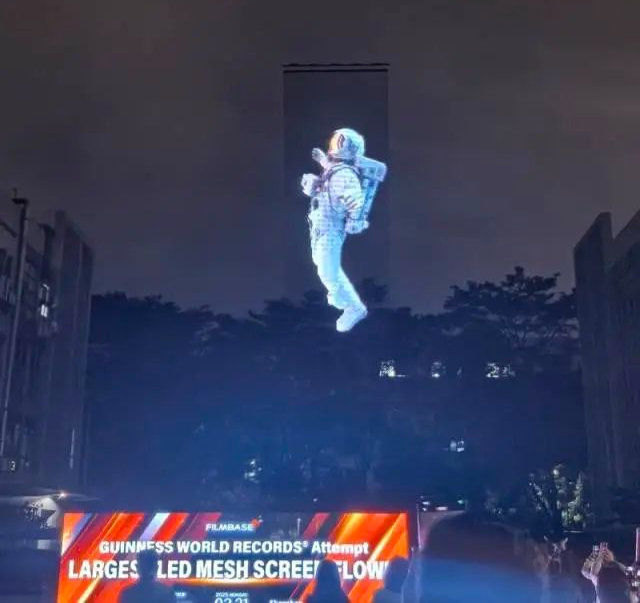 当led显示屏邂逅低空经济：开启立体城市新视界